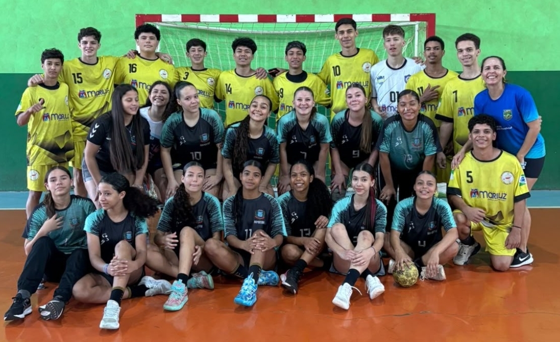 Mariluz brilha no handebol e garante presença de duas equipes na fase final dos Jogos da Juvent...