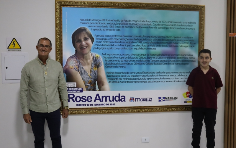 Mariluz vive um final de semana inesquecível com a inauguração do Centro Cultural Professora Rose Arruda