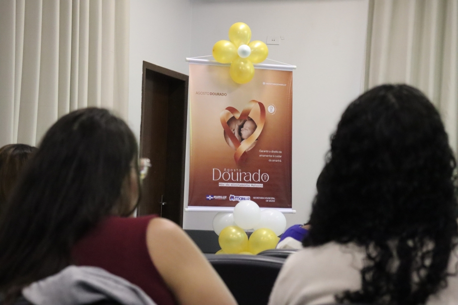 Secretaria de Saúde promove palestra sobre a importância da amamentação durante o Agosto Dourado em Mariluz