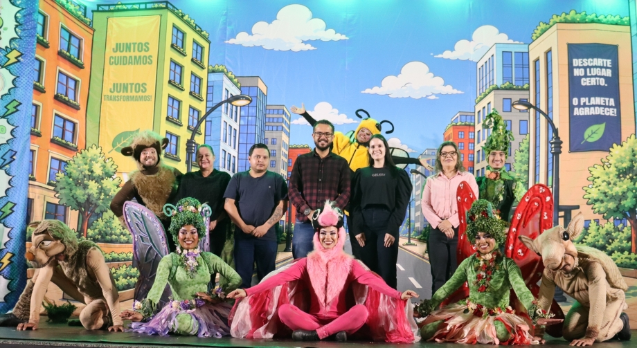 Arte, meio ambiente, conscientização e sustentabilidade marcam espetáculo em Mariluz