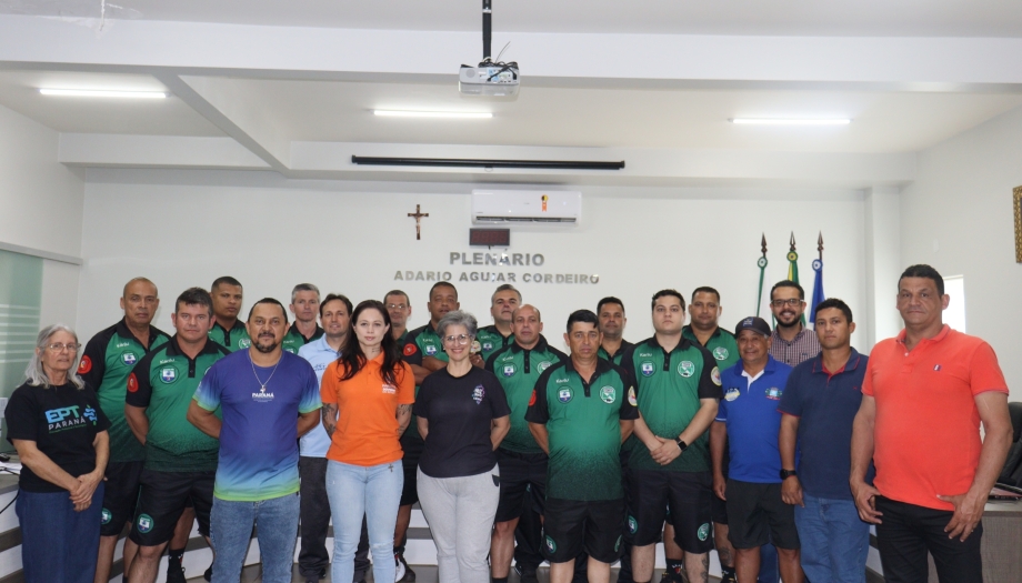 Reunião técnica reúne equipe de arbitragem do 72º Jogos Escolares do Paraná em Mariluz