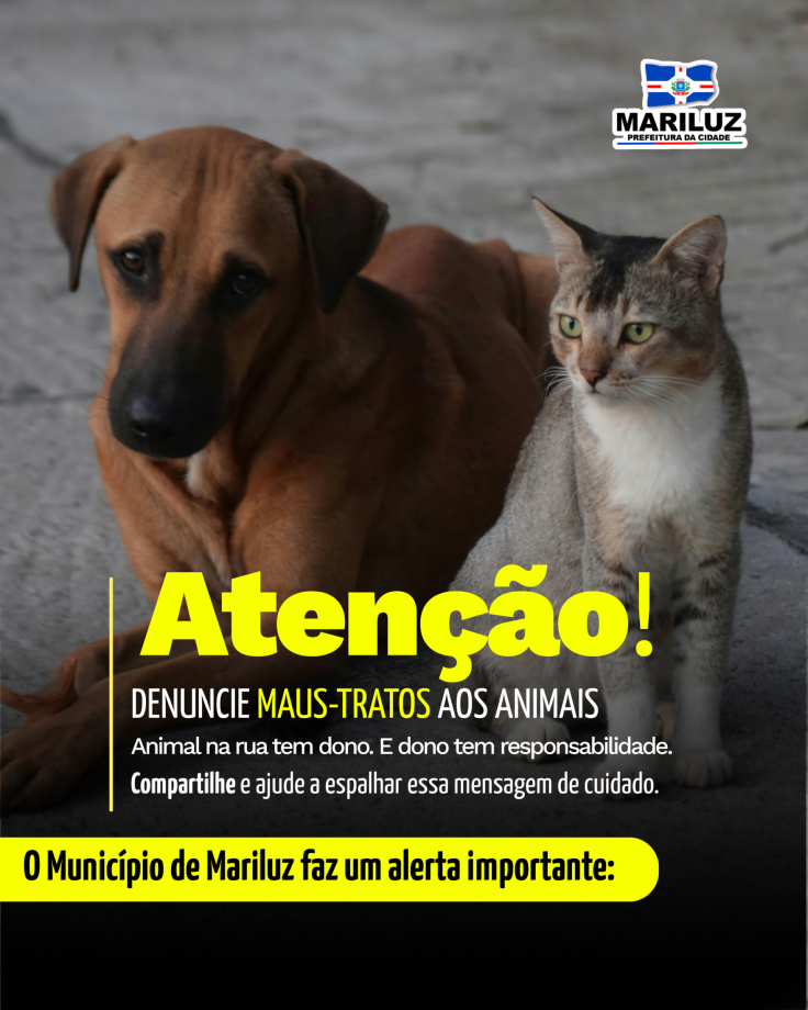 DENUNCIE MAUS-TRATOS AOS ANIMAIS
