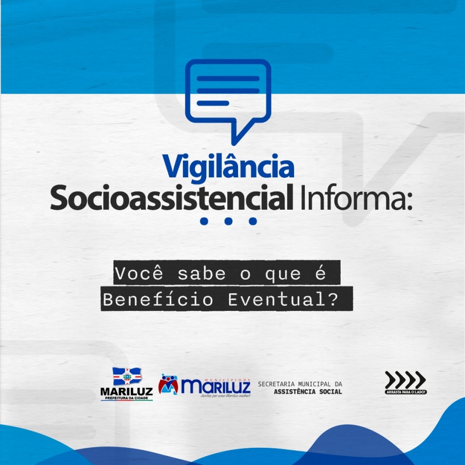 A Vigilância Socioassistencial informa: